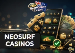 Neosurf casinos in Australia with voucher, phone, AUD deposit and premium casino atmosphere