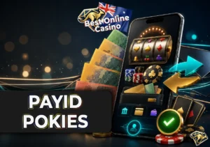 PayID pokies in Australia with phone, AUD payments and premium casino styling